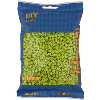 Hama Midi Beads 3000 Pcs Lime ONE SIZE LIME ONE SIZE Hama Midi Beads 3000 Pcs Lime ONE SIZE LIME ONE SIZE