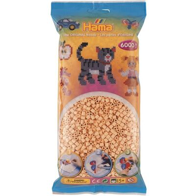 Hama Midi Beads 6000 Pcs. Light Peach ONE SIZE LIGHT PEACH ONE SIZE Hama Midi Beads 6000 Pcs. Light Peach ONE SIZE LIGHT PEACH ONE SIZE