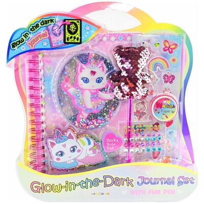 Robetoy Journal Set Caticorn ONE SIZE MULTICOLOUR ONE SIZE Robetoy Journal Set Caticorn ONE SIZE MULTICOLOUR ONE SIZE