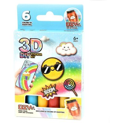 Robetoy Pen 3D Sticker Diy 6Pcs ONE SIZE 1016 ONE SIZE Robetoy Pen 3D Sticker Diy 6Pcs ONE SIZE 1016 ONE SIZE