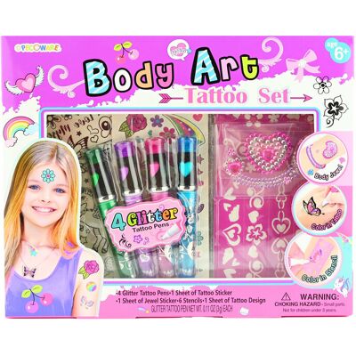 Robetoy Body Art Tatoo ONE SIZE MULTICOLOURED ONE SIZE Robetoy Body Art Tatoo ONE SIZE MULTICOLOURED ONE SIZE
