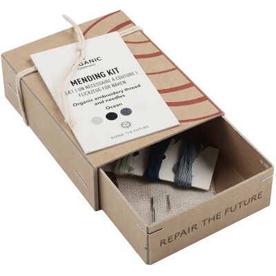 The Organic Company Mending Kit ONE SIZE 903 OCEAN COLOR MIX ONE SIZE The Organic Company Mending Kit ONE SIZE 903 OCEAN COLOR MIX ONE SIZE