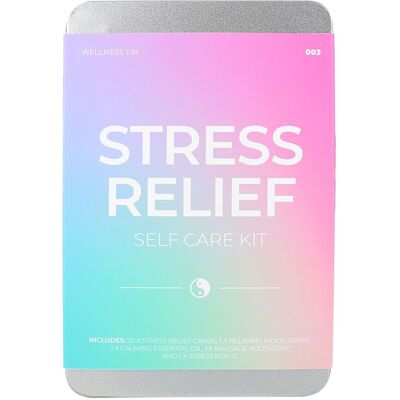 Gift Republic Wellness Tins Stress Relief ONE SIZE MULTI ONE SIZE Gift Republic Wellness Tins Stress Relief ONE SIZE MULTI ONE SIZE