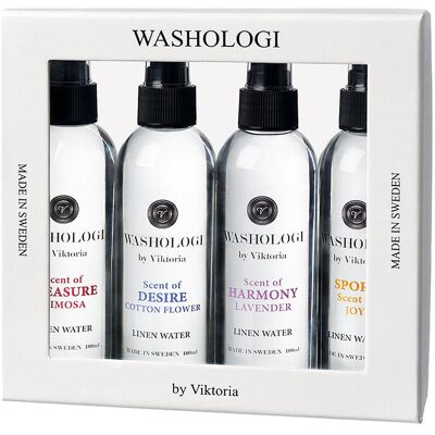 Washologi Linen Water Giftbox ONE SIZE CLEAR ONE SIZE Washologi Linen Water Giftbox ONE SIZE CLEAR ONE SIZE