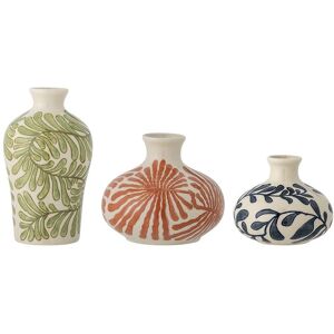 Bloomingville Fauni Vase Ø 13 cm GREEN Ø 13 cm