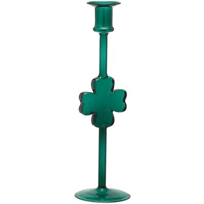 Anna + Nina Shamrock Candle Holder H8CM MULTICOLOUR H8CM Anna + Nina Shamrock Candle Holder H8CM MULTICOLOUR H8CM