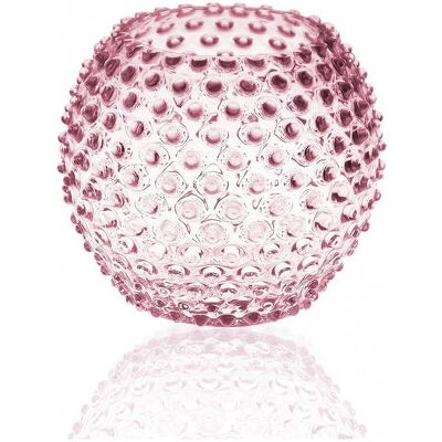 Anna von Lipa Hobnail Globe Vase 18 Cm Ø 18 CM ROSA Ø 18 CM Anna von Lipa Hobnail Globe Vase 18 Cm Ø 18 CM ROSA Ø 18 CM