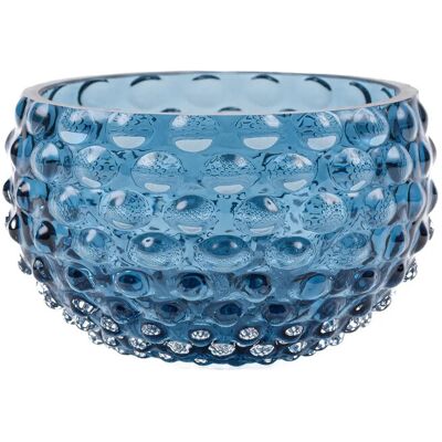 Anna von Lipa Hobnail Tapas 11,5 Cm Ø 11.5 CM BLUE SMOKE Ø 11.5 CM Anna von Lipa Hobnail Tapas 11,5 Cm Ø 11.5 CM BLUE SMOKE Ø 11.5 CM