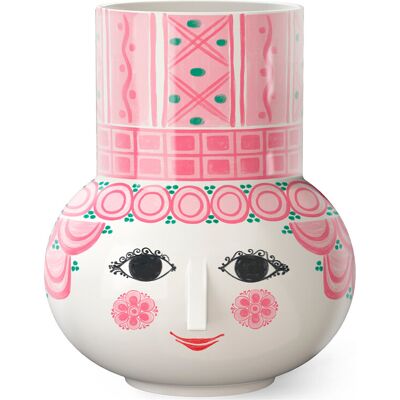 Bjørn Wiinblad Olga Vase H15 Cm Pink 15 CM PINK 15 CM Bjørn Wiinblad Olga Vase H15 Cm Pink 15 CM PINK 15 CM