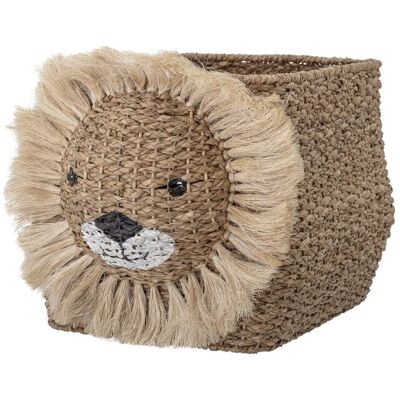 Bloomingville Harrison Storage Basket, Nature, Bankuan Grass ONE SIZE NATURE ONE SIZE Bloomingville Harrison Storage Basket, Nature, Bankuan Grass ONE SIZE NATURE ONE SIZE