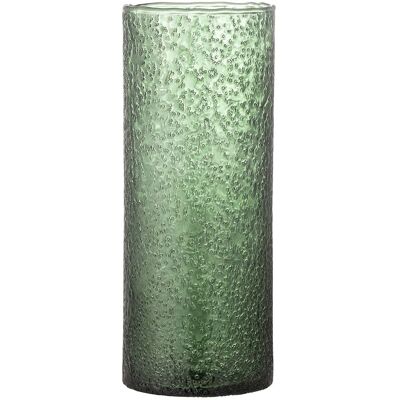 Bloomingville Zenta Vase Ø 13 CM GREEN Ø 13 CM Bloomingville Zenta Vase Ø 13 CM GREEN Ø 13 CM