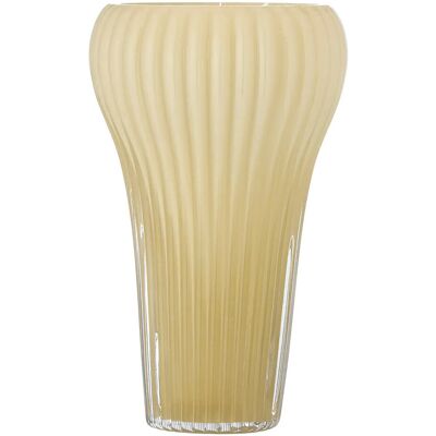 Bloomingville Averie Vase Ø 17 CM YELLOW Ø 17 CM Bloomingville Averie Vase Ø 17 CM YELLOW Ø 17 CM