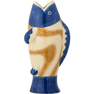 Bloomingville Irving Vase 22 CM BLUE 22 CM Bloomingville Irving Vase 22 CM BLUE 22 CM