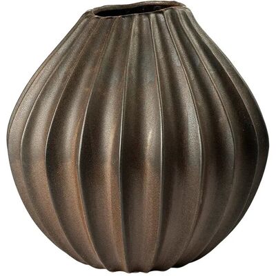 Broste Copenhagen Wide Vase Xl Ø 40 cm ANTIQUE BROWN Ø 40 cm Broste Copenhagen Wide Vase Xl Ø 40 cm ANTIQUE BROWN Ø 40 cm