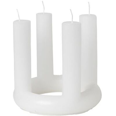 Broste Copenhagen Figurlys 'Lucille' Ø20XH18CM PURE WHITE Ø20XH18CM Broste Copenhagen Figurlys 'Lucille' Ø20XH18CM PURE WHITE Ø20XH18CM