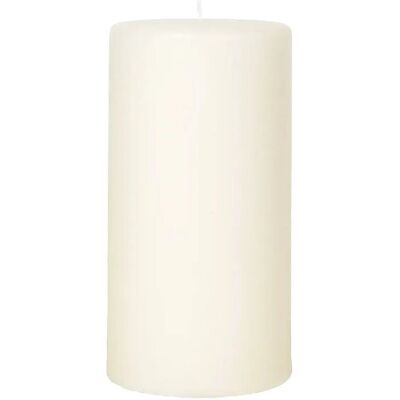 Broste Copenhagen Church Pillar Candle H:20CM ANTIQUE WHITE H:20CM Broste Copenhagen Church Pillar Candle H:20CM ANTIQUE WHITE H:20CM