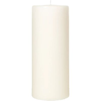 Broste Copenhagen Church Pillar Candle Ø 10 CM ANTIQUE WHITE Ø 10 CM Broste Copenhagen Church Pillar Candle Ø 10 CM ANTIQUE WHITE Ø 10 CM