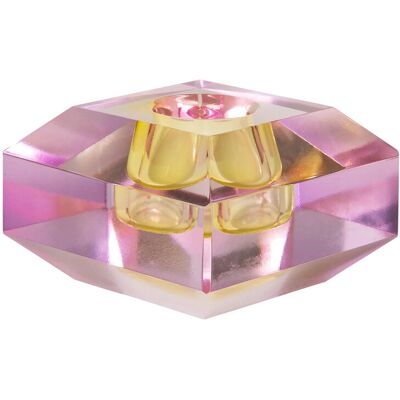 C'est Bon Crystal Candle Holder H4CM LILAC OMBRE H4CM C'est Bon Crystal Candle Holder H4CM LILAC OMBRE H4CM