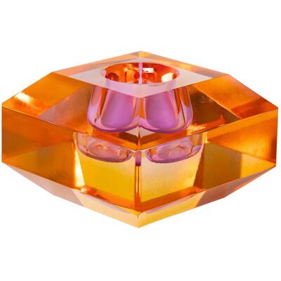 C'est Bon Crystal Candle Holder H4CM YELLOW OMBRE H4CM C'est Bon Crystal Candle Holder H4CM YELLOW OMBRE H4CM