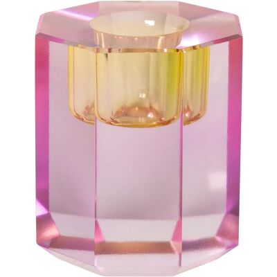 C'est Bon Crystal Candle Holder H6CM LILAC OMBRE H6CM C'est Bon Crystal Candle Holder H6CM LILAC OMBRE H6CM
