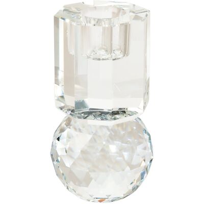 C'est Bon Krystal Lysestage ONE SIZE 6 CLEAR ONE SIZE 6 C'est Bon Krystal Lysestage ONE SIZE 6 CLEAR ONE SIZE 6