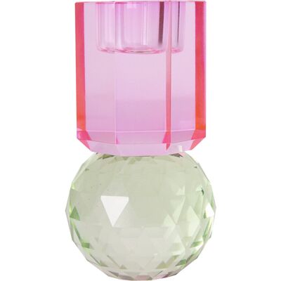 C'est Bon Krystal Lysestage ONE SIZE 6 PINK/MINT ONE SIZE 6 C'est Bon Krystal Lysestage ONE SIZE 6 PINK/MINT ONE SIZE 6