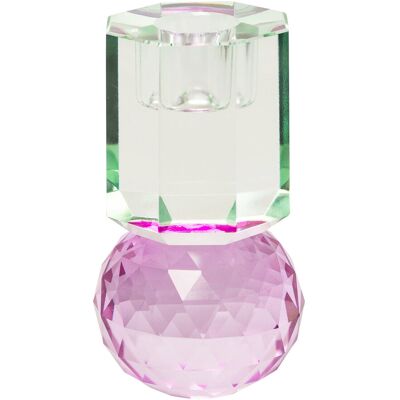 C'est Bon Krystal Lysestage ONE SIZE 6 LIGHT MINT/VIOLET ONE SIZE 6 C'est Bon Krystal Lysestage ONE SIZE 6 LIGHT MINT/VIOLET ONE SIZE 6