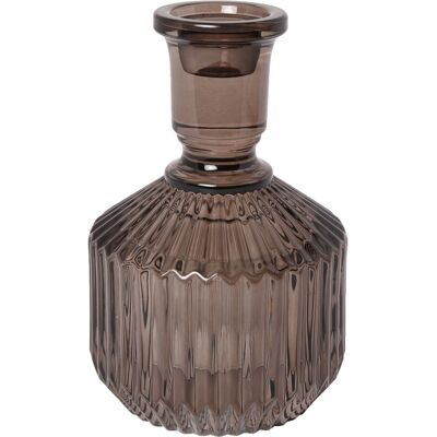 C'est Bon Glas Lysestage H18CM COFFEE H18CM C'est Bon Glas Lysestage H18CM COFFEE H18CM