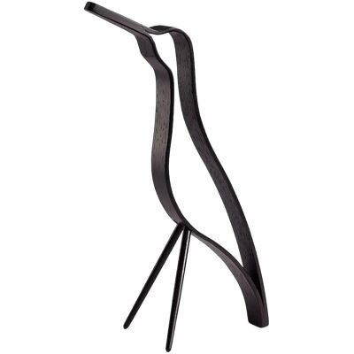 Cooee Design Woody Bird High H18CM BLACK STAINED H18CM Cooee Design Woody Bird High H18CM BLACK STAINED H18CM