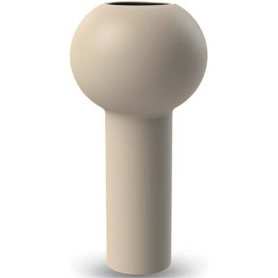 Cooee Design Pillar Vase 24Cm H24CM SAND H24CM Cooee Design Pillar Vase 24Cm H24CM SAND H24CM