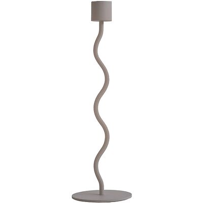 Cooee Design Curved Candlestick H26CM TAUPE H26CM Cooee Design Curved Candlestick H26CM TAUPE H26CM
