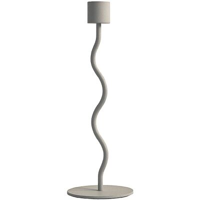 Cooee Design Ljusstake Curved - 24 cm Beige Cooee Design Ljusstake Curved - 24 cm Beige