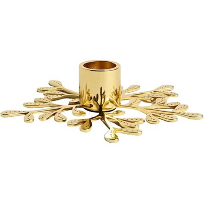 Cooee Design Mistletoe Candle Brass H:3.5CM BRASS H:3.5CM Cooee Design Mistletoe Candle Brass H:3.5CM BRASS H:3.5CM