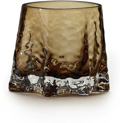Cooee Design Gry Tealight H:7CM COGNAC H:7CM Cooee Design Gry Tealight H:7CM COGNAC H:7CM