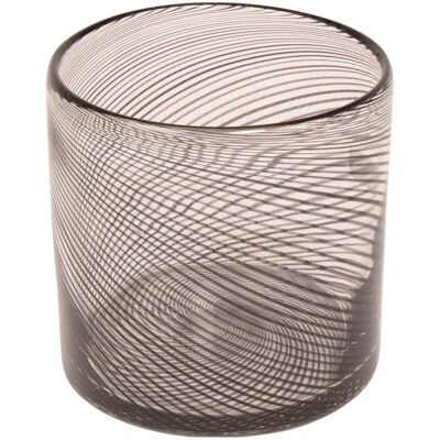 DAY Home Day Grovi Vase H14.5CM CLEAR BLACK H14.5CM DAY Home Day Grovi Vase H14.5CM CLEAR BLACK H14.5CM