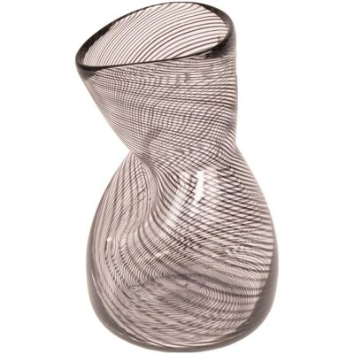 DAY Home Day Grovi Vase H24.5CM CLEAR BLACK H24.5CM DAY Home Day Grovi Vase H24.5CM CLEAR BLACK H24.5CM