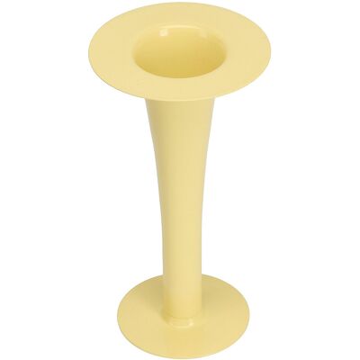 Design Letters Trumpet. 2-In-1 Vase & Candle Holder H:24CM YELLOW H:24CM Design Letters Trumpet. 2-In-1 Vase & Candle Holder H:24CM YELLOW H:24CM