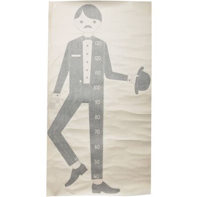 Design Letters Measureman Wallsticker ONE SIZE BLACK ONE SIZE Design Letters Measureman Wallsticker ONE SIZE BLACK ONE SIZE