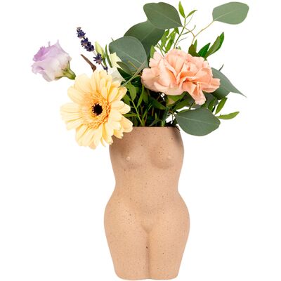 DOIY Vase - Body Vase H18.5CM WHITE H18.5CM DOIY Vase - Body Vase H18.5CM WHITE H18.5CM