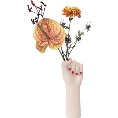 DOIY Vase - Girl Power H26CM WHITE H26CM DOIY Vase - Girl Power H26CM WHITE H26CM