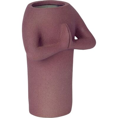 DOIY Vase - Namaste Vase H:20CM BROWN H:20CM DOIY Vase - Namaste Vase H:20CM BROWN H:20CM