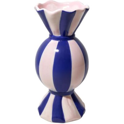 DOIY Vase - Funfair H20CM BLUE H20CM DOIY Vase - Funfair H20CM BLUE H20CM