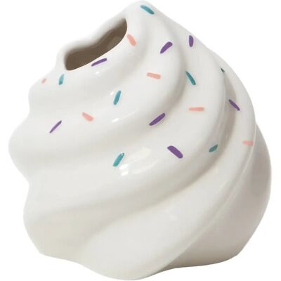 DOIY Vase - Sweetie H8.5CM WHITE H8.5CM DOIY Vase - Sweetie H8.5CM WHITE H8.5CM