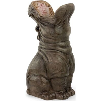 Donkey Vase - Hungry Hippo H:30CM GREY H:30CM Donkey Vase - Hungry Hippo H:30CM GREY H:30CM
