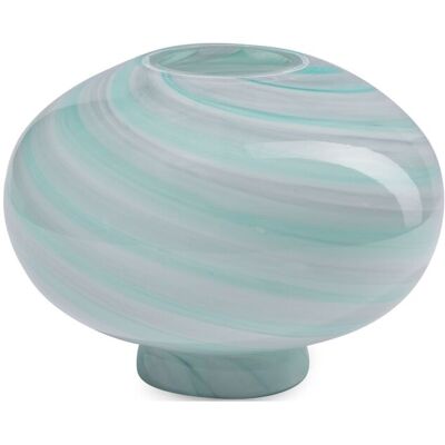 Eden Twirl Vase H9.5CM MINT H9.5CM Eden Twirl Vase H9.5CM MINT H9.5CM