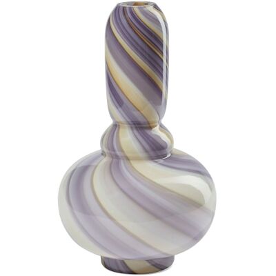 Eden Twirl Vase H32CM PURPLE H32CM Eden Twirl Vase H32CM PURPLE H32CM