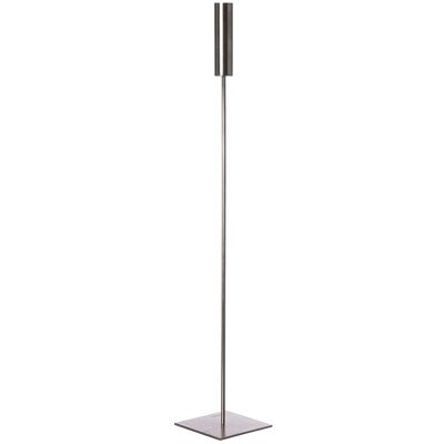 Ernst Silver Kandelaar - 60cm - Børstet Metall - Elegant Ernst Silver Kandelaar - 60cm - Børstet Metall - Elegant