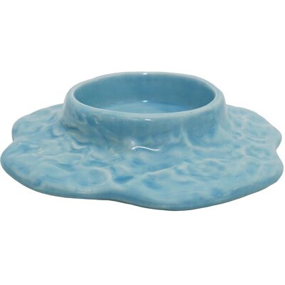 Finders Keepers Mauna Candle Holder ONE SIZE BLUE ONE SIZE Finders Keepers Mauna Candle Holder ONE SIZE BLUE ONE SIZE