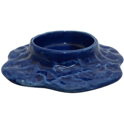 Finders Keepers Mauna Candle Holder ONE SIZE DARK BLUE ONE SIZE Finders Keepers Mauna Candle Holder ONE SIZE DARK BLUE ONE SIZE