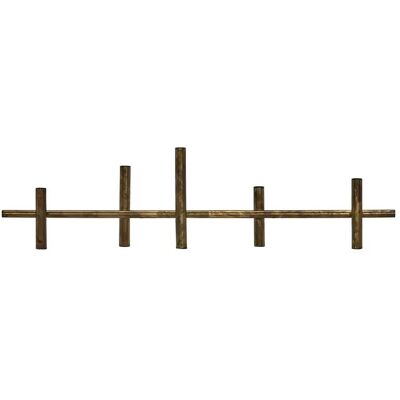 house doctor Lysestage, Hdmaxi80, Antik Messingfinish 80X6X20CM GOLD 80X6X20CM house doctor Lysestage, Hdmaxi80, Antik Messingfinish 80X6X20CM GOLD 80X6X20CM